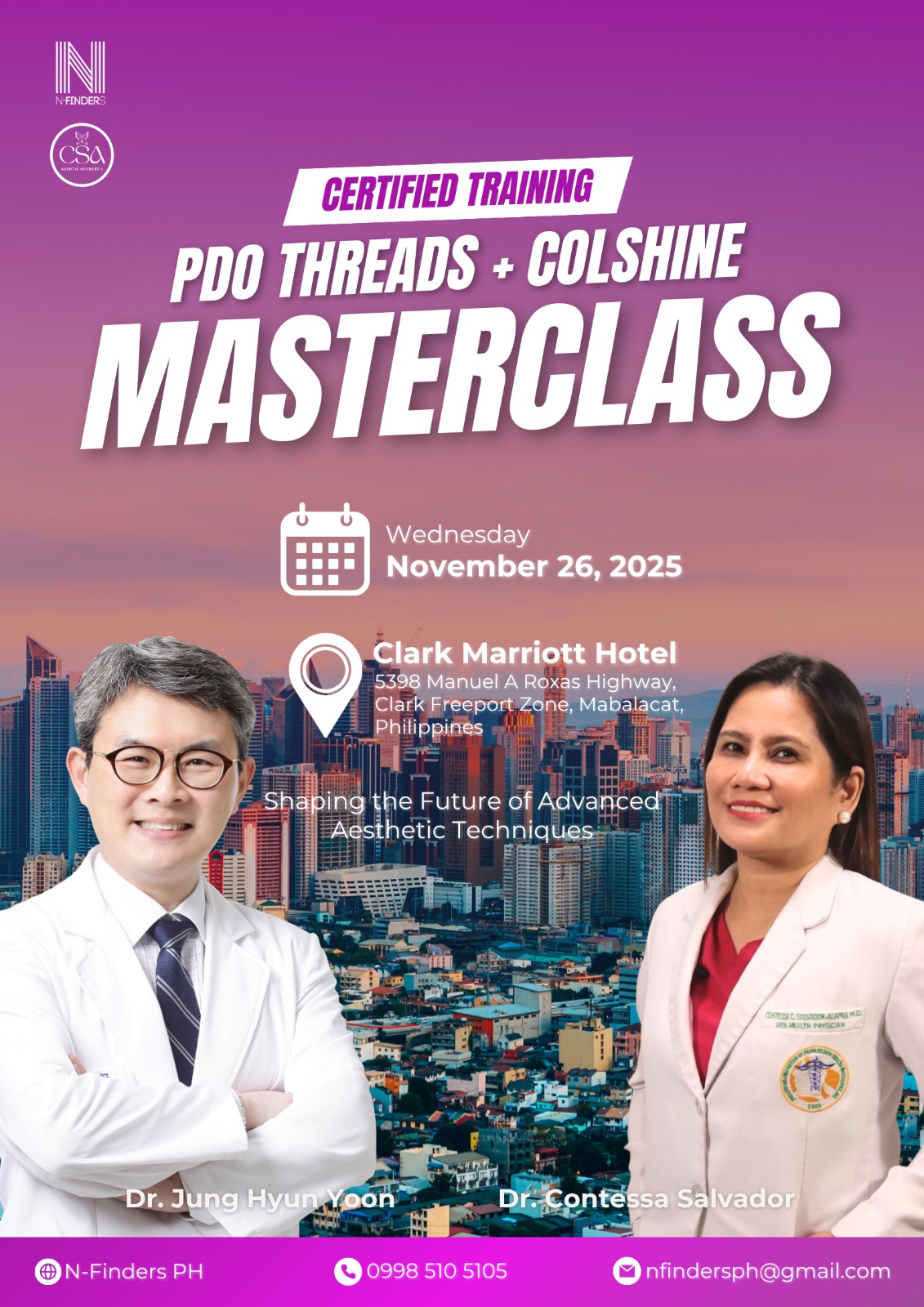 PDO THREADS + COLSHINE MASTERCLASS